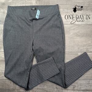 Loft Petite Pull On Crop Legging Pants Size MP
